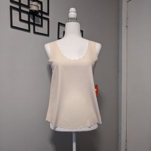 LOVE Culture Scalloped Blouse